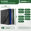 Plandeka Strong 2x4 m, 200 g/m, plandeka, antracyt, z Podgląd zdjęcia produktu 3