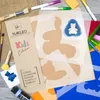 Schablonen Malen für Kinder, 5 Stück Set 9x9 cm bis 34x34 Produktbild-Vorschau 4