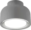 Nowoczesna lampa sufitowa BOTTONE z tytanu i aluminium Podgląd zdjęcia produktu 1
