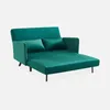 sweeek - 2-Sitzer-Sofa mit Samtbezug - Grün Produktbild-Vorschau 5