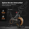 Heimtrainer für Zuhause, Fitnessbike mit LCD-Display bis Produktbild-Vorschau 4