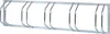 Wiltec Fahrradständer für 5 Fahrräder 158x39,5x22,5cm aus Produktbild-Vorschau 7