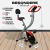 Cyclette per anziani Fjoerdesports, cyclette pieghevole, Anteprima dell’immagine prodotto 8