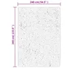 Tapis HUARTE à poils courts doux et lavable beige 240x340 Voir les images du produit 10