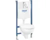 Grohe Wand-WC Komplettset Solido Compact chrom / alpinweiß, Produktbild-Vorschau 7