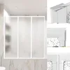 Sprchový paraván Izrielar 120 × 140 cm, trojdílný skládací Náhled obrázku produktu 7