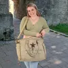 Sunsa Damen große Handtasche. XXL Tasche aus Canvas & Produktbild-Vorschau 8