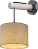 Globo Lighting Wandleuchte Metall schwarz matt, 1x E27 Produktbild-Vorschau 3