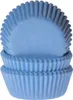 60 Mini Muffinförmchen, hellblau Produktbild-Vorschau 1