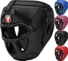 RDX Kopfschutz Boxen Gitter, Maya Hide Leder, MMA Kickboxen Produktbild-Vorschau 1