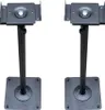 Zwei Lautsprecher Stative schwarz Audio Monitor Ständer Produktbild-Vorschau 5