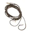 Kabel MMCX pro sluchátka, 3,5 mm konektor, postříbřené Náhled obrázku produktu 4
