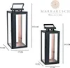Marrakesch 2er Set LED Laterne Windlicht 38 cm und 30 cm | Produktbild-Vorschau 4