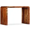 vidaXL Sideboard/Schreibtisch Massivholz Akazie Braun Produktbild-Vorschau 5