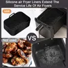 Heißluftfritteuse Zubehör Set,Backform Airfryer Produktbild-Vorschau 9