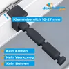 4x Fensterhaken klemmbar mit Distanzhalter, Größe L in Produktbild-Vorschau 3