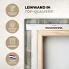 MuchoWow® - Leinwandbilder - Blumen - Blätter - Abstrakt - Produktbild-Vorschau 3