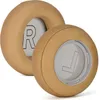 Two ear pads for headphones, one labeled 'R' and the other 'L'. Produktbild-Vorschau