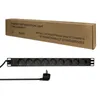 LogiLink 19" Steckdosenleiste 9-fach ohne Schalter schwarz Produktbild-Vorschau 10