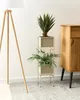 BELIANI Blumentopfständer Beige Metall 75 cm Hoch Produktbild-Vorschau 2