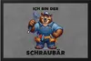 Ich bin der Schraubär Bär Handwerker Fußmatte Papa Vatertag Produktbild-Vorschau 1