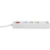 UNITEC Steckdosenleiste 3 fach 2 x USB  mit Schalter weiß  Produktbild-Vorschau 8