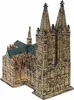 A miniature model of a cathedral with two prominent spires and a smaller central spire, set against a white background. Produktbild-Vorschau