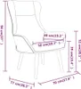dkd-home-decor Relax Sessel Stoff Hellgrau 70 x 77 x 94 cm Produktbild-Vorschau 9