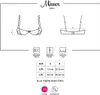 Mezzo reggiseno Obsessive Miamor nero, taglia L/XL Anteprima dell’immagine prodotto 6
