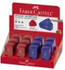 FABER-CASTELL Klappspitzdose Sleeve Mini rot/blau Voir les images du produit 1