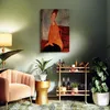 Vlies Leinwandbild - Jeanne Hebuterne in a Yellow Sweater Produktbild-Vorschau 5