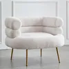 Liegesofa Bouclé-Sessel Polstersessel Lounge-Sessel Produktbild-Vorschau 3