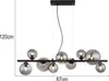 Lampa wisząca RIHA 56133-9H Globo Podgląd zdjęcia produktu 4