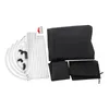 A disassembled portable bathtub kit, including frame components and fabric cover, laid out on a white background. Náhled obrázku produktu