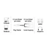 Adaptateur jack 1 vers 2 splitter Voir les images du produit 2
