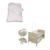 Baby-Delux Babybett Kinderbett Natalie Princess 70x140 Weiß Produktbild-Vorschau 4