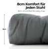 Sitzkissen Stuhlkissen Indoor & Outdoor 6er Set 42x42 cm - Produktbild-Vorschau 2