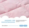 Gewichtsdecke für Erwachsene aus flauschigem Fleece, Produktbild-Vorschau 5