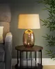BELIANI Tischlampe Transparentes und graues Rauchglas Produktbild-Vorschau 2