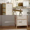 Mobile da bagno Vicco Bruno Beige 34.5 x 86 cm con 4 Anteprima dell’immagine prodotto 5