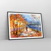 Gerahmtes Poster - Schwarzer Rahmen - Park Paar Baum - Produktbild-Vorschau 8