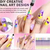 12 farbiges Nageldesign Marker Set Schnelltrocknende Produktbild-Vorschau 6