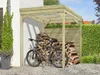 UNIPORT Holzunterstand Kaminholzregal Terrassenüberdachung Produktbild-Vorschau 3
