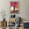Gerahmtes Poster - Schwarzer Rahmen - Baum Natur Wiese - Produktbild-Vorschau 7