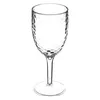 Verre à vin martelé « Estiva » transparent - 5 five simply Voir les images du produit 1