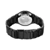 The back of a black Bering watch with a metal band is shown against a white background. Anteprima dell’immagine prodotto