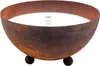 Schwabenfire Outdoor Kerze in Edelrost Schale 20cm mit Produktbild-Vorschau 1