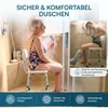 Sedia da doccia VixoMed® con schienale – Sgabello da doccia Anteprima dell’immagine prodotto 7