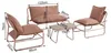 Gartenlounge Set 4-Sitzer mit Sesseln Mobili Rebecca Narev Produktbild-Vorschau 3