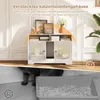 COSTWAY 108x50,5x73,5 cm kočičí záchůdek pro 2 kočky, Náhled obrázku produktu 7